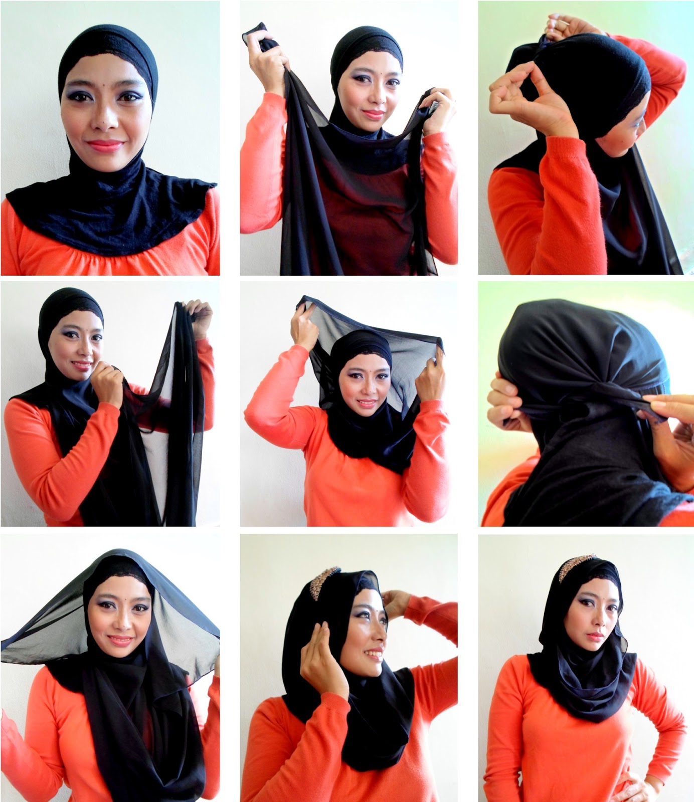Tutorial Model Hijab Kebaya Simpel Dan Modern Terbaru Rantidwi