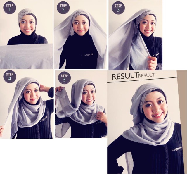 7 Cara Memakai Jilbab Segitiga Model Hijab Terbaru 2017 Rantidwi