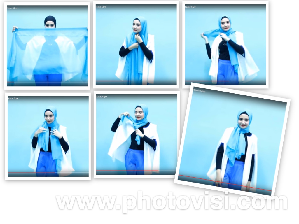 Tutorial Hijab Ala Zaskia Sungkar Rantidwi